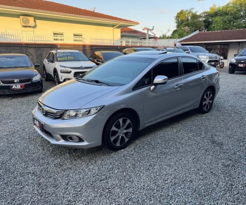 Honda Civic Sedan EXR 2.0 Flexone 16V Aut. 4p - Cinza - 2013/2014