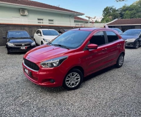 Ford KA 1.0 SE/SE Plus TiVCT Flex 5p  - Vermelha - 2017/2018