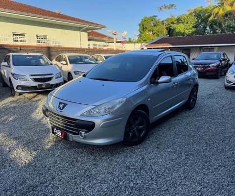 Peugeot 307 Soleil/ Presence 1.6/1.6 Flex 16V 5p  - Prata - 2010/2011