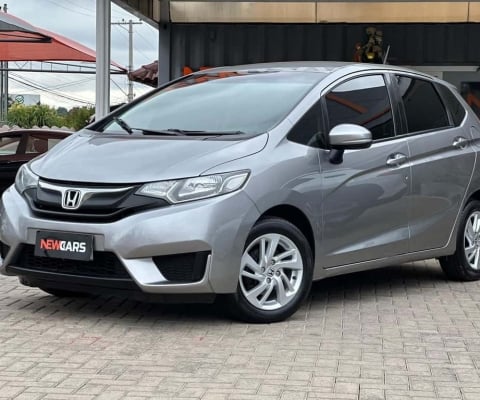 Honda Fit LX CVT - Cinza - 2015/2016