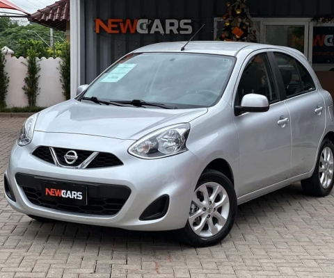 Nissan March 10SV - Prata - 2019/2020