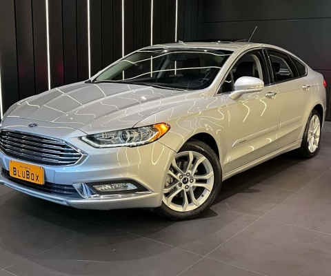 Ford Fusion SEL 2.0 Ecobo. 16V 248cv Aut - Prata - 2016/2017