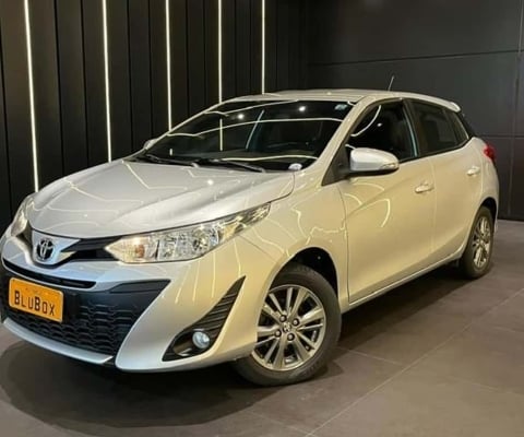 Toyota Yaris HB XL 1.3 Flex 16V 5p Aut. - Prata - 2019/2019