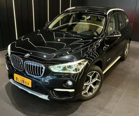 BMW X1 SDRIVE 20i 2.0/2.0 TB Acti.Flex Aut.  - Preta - 2016/2016