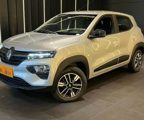 Renault Kwid Intense 1.0 Flex 12V 5p Mec. - Prata - 2022/2023