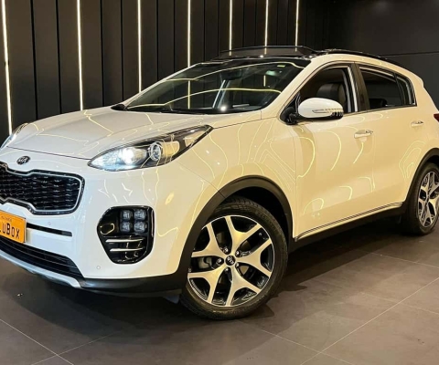 Kia Sportage EX 2.0 16V Flex Aut.  - Branca - 2017/2018