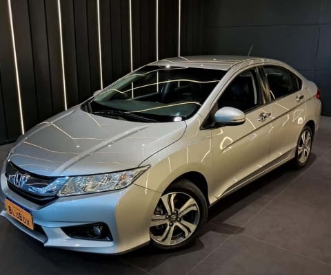 Honda City Sedan EXL 1.5 Flex  16V 4p Aut.  - Prata - 2017/2017