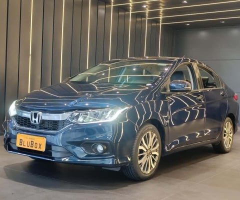 Honda City EXL 1.5 Flex  16V 4p Aut. - Azul - 2019/2020