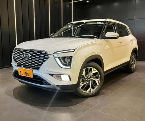 Hyundai Creta Platinum 1.0 TB 12V Flex Aut.  - Branca - 2022/2022