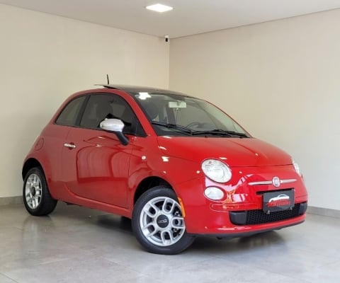 Fiat 500 Cult 2012 1.4 Aut. Completo + Teto Solar 