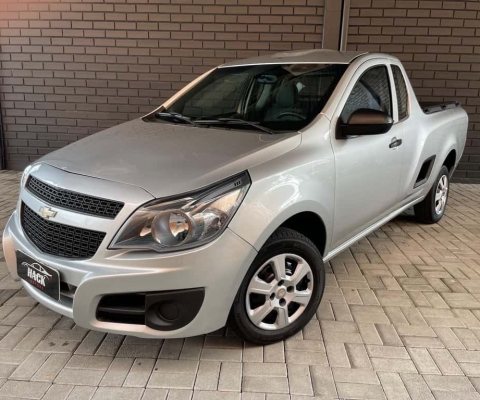 Chevrolet Montana LS 1.4 ECONOFLEX 8V 2p  - Prata - 2013/2013