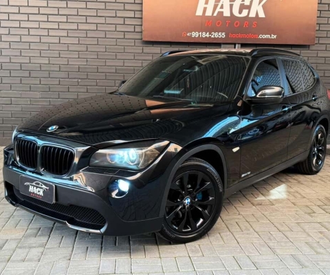 BMW X1 SDRIVE 18i 2.0 16V 4x2 Aut.  - Preta - 2011/2012