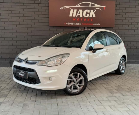 Citroën C3 Tendance 1.5 Flex 8V 5p Mec.  - Branca - 2014/2015