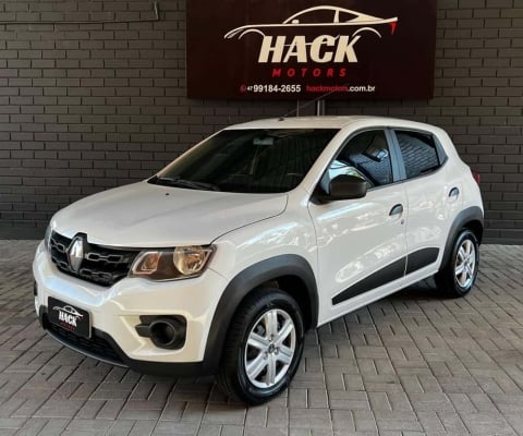 Renault Kwid Zen 1.0 Flex 12V 5p Mec.  - Branca - 2019/2020