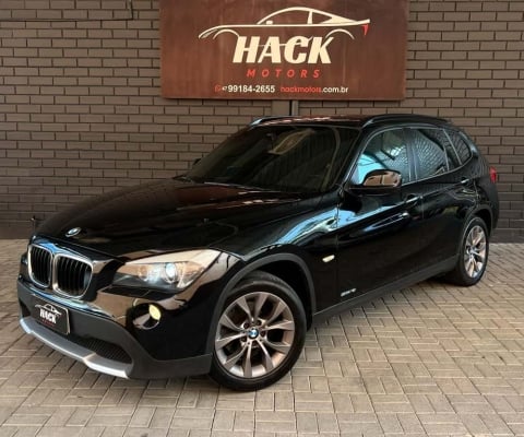 BMW X1 SDRIVE 18i 2.0 16V 4x2 Aut.  - Preta - 2011/2011