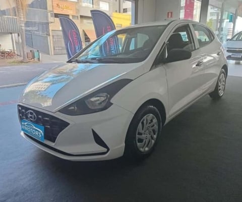 Hyundai Sense 2022 1.0 Flex - Completo, Baixo Km Com Manual Do Proprietário