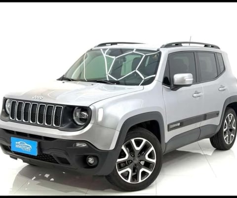 JEEP RENEGADE LONGITUDE AUTOMÁTICO FLEX 2021 - COMPLETO COM CÂMERA E SENSOR DE RÉ