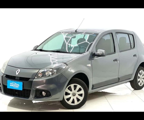 Sandero 2014 Expression 1.0 Flex 4P Completo, Com Chave Reserva e Manual do Proprietário