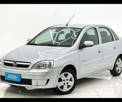 CORSA SEDAN PREMIUM 2008 - COMPLETO, 4 PORTAS, COM AR CONDICIONADO, CHAVE CÓPIA E MANUAL