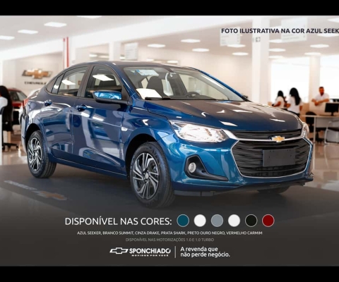 CHEVROLET ONIX 1.0 TURBO FLEX PLUS LT AUTOMÁTICO