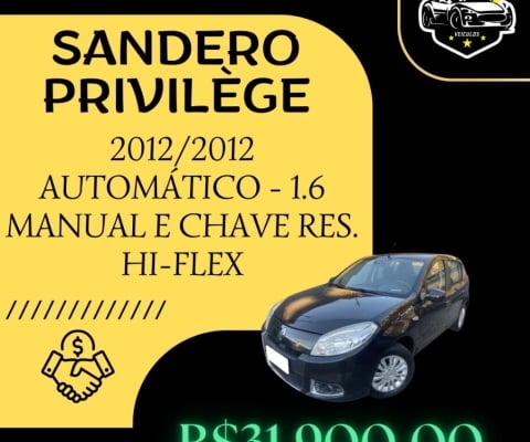 SANDERO PRIVILEGE 1.6