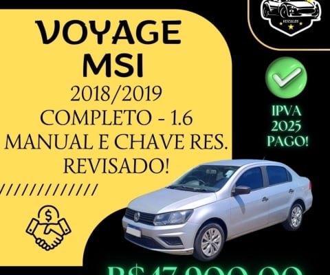 VOYAGE MSI 1.6 COMPLETO 2018/2019