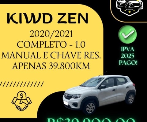 KWID ZEN 1.0 COMPLETO 2020/2021