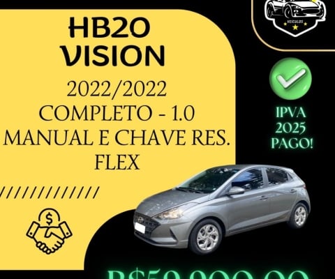 HB20 VISION 1.0 COMPLETO 2022/2022