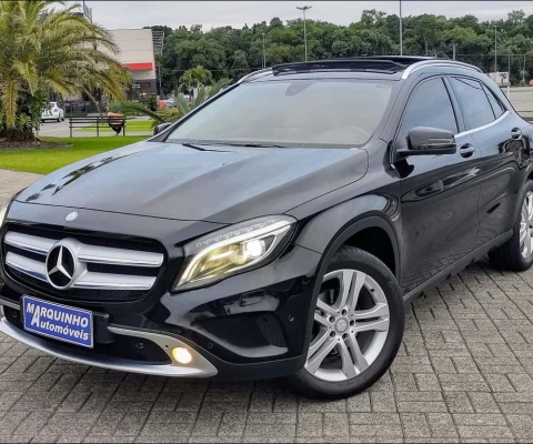 Mercedes-Benz Gla 200 Enduro 1.6 CGi 16v Flex Aut.  - Preta - 2016/2016