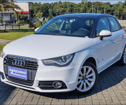 Audi A1 Sportback 1.4 TFSI  S-Tronic - Branca - 2012/2013