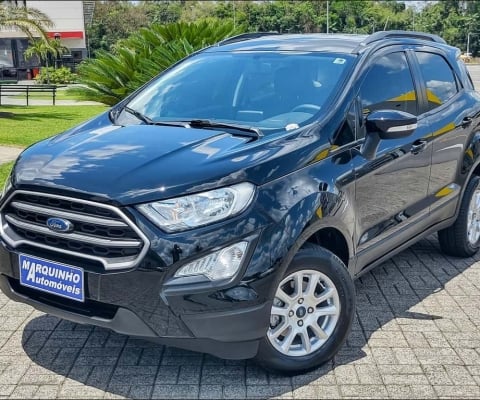 Ford EcoSport SE 1.5 16v Flex 5p Aut.  - Preta - 2019/2020