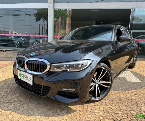 BMW 320i 2.0 TB M Sport A.Flex/M.Sport 4p - Preta - 2021/2022