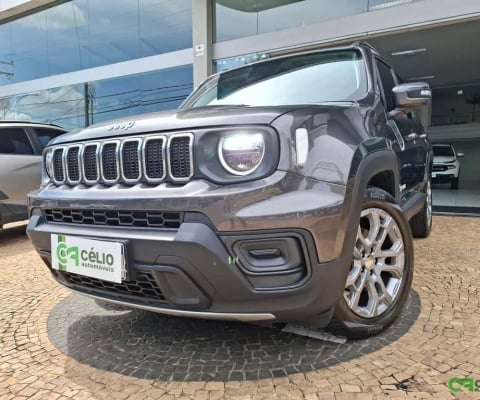 Jeep Renegade Long. T270 1.3 TB 4x2 Flex Aut.  - Cinza - 2024/2025