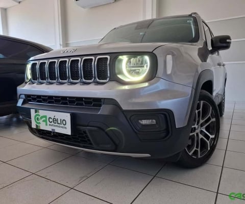 Jeep Renegade Long. T270 1.3 TB 4x2 Flex Aut. - Prata - 2022/2022