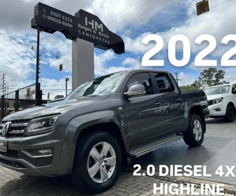 VOLKSWAGEN AMAROK 2.0 HIGHLINE 4X4 CD 16V TURBO INTERCOOLER DIESEL 4P AUT 2022