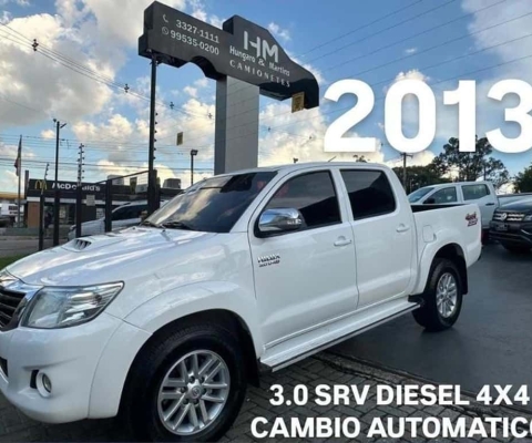 TOYOTA HILUX CD SRV D4-D 4X4 3.0 TDI DIESEL AUT 2014