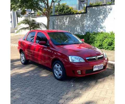 Chevrolet Corsa Sedan Corsa Sed. Premium 1.4 8V ECONOFLEX 4p  - Vermelha - 2010/2010