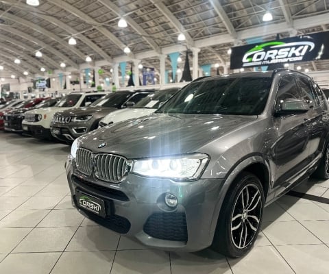 BMW X3 XDRIVE35I 3.0 4P 306CV AUTOMÁTICO 8M GASOLINA - 2016