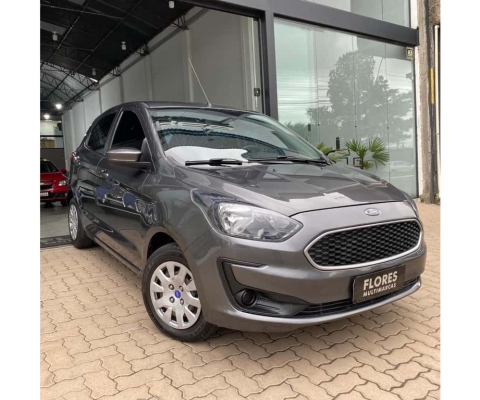 Ford KA SE 1.0 HA C - Cinza - 2020/2020