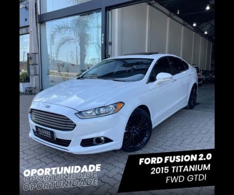 Ford Fusion Titanium /  FWD GTDI B - Branca - 2014/2015