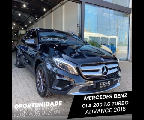 Mercedes-Benz Gla 200 M.BENZ I/ GLAZ00FF - Preta - 2015/2015