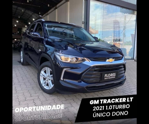 Chevrolet Tracker LT 1.0 Turbo 12V Flex Aut.  - Azul - 2020/2021