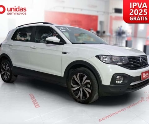 Volkswagen T-cross 2024 1.0 200 tsi total flex comfortline automático