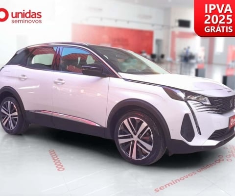 Peugeot 3008 2023 1.6 16v thp gasolina griffe automático