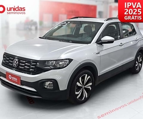 Volkswagen T-cross 2023 1.0 200 tsi total flex comfortline automático