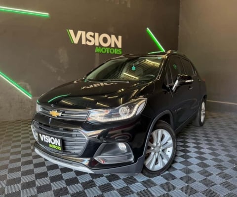 Chevrolet Tracker PREMIER 1.4 TURBO *TOP DE LINHA COM TETO SOLAR* - Preta - 2017/2018