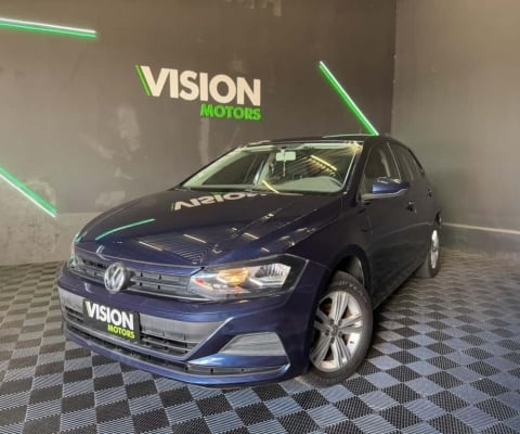 Volkswagen Polo 1.0 FLEX MANUAL - Azul - 2017/2018