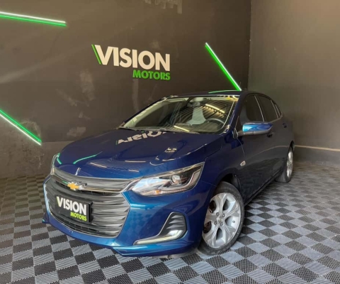 Chevrolet Onix PLUS PREMIER 1.0 TURBO FLEX - Azul - 2021/2022