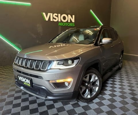 Jeep Compass LIMITED 2.0 4x2 Flex 16V Aut. - Cinza - 2018/2018