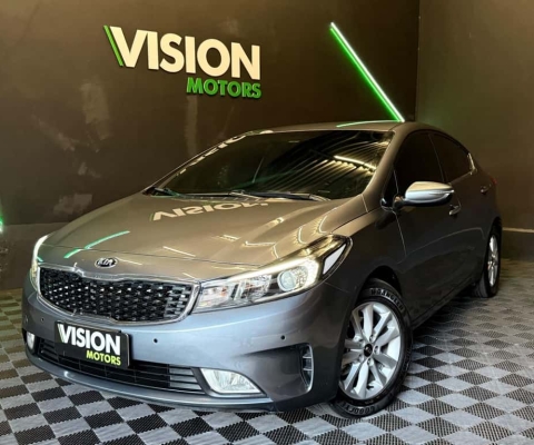 Kia Cerato 1.6 16V Flex Aut. - Cinza - 2018/2019